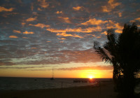 Sunset at Monkey Mia
